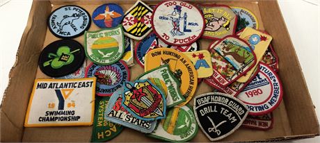 Vintage Sew On Patches.
