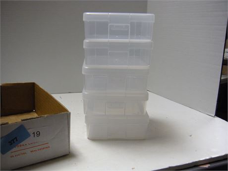 Small Plastic Storage Cases