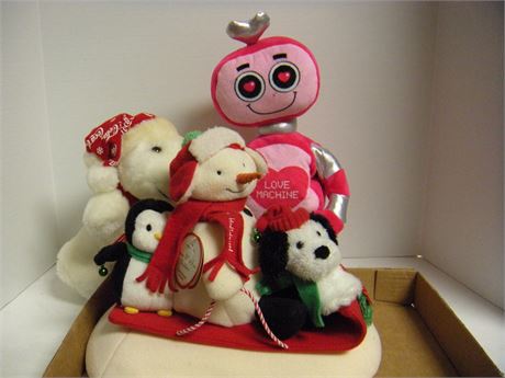 Plush Christmas Decoration & Plush Robot