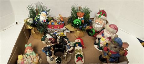 Flat Of Christmas Decorations