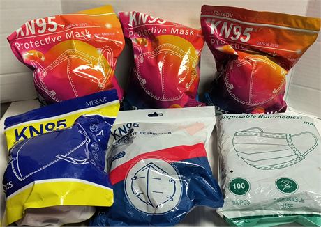 Flat Of KN95 Face Mask