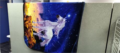 Unicorn throw Blanket