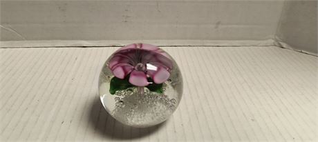 Vintage Unique Glass Paper Weight