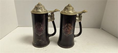 Vintage German Beer Steins