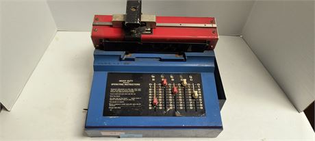 Farrington Heavy Duty Imprinter