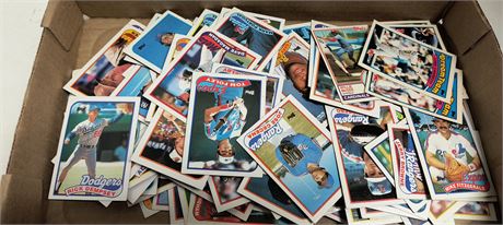 Flat Of Baseball Cards