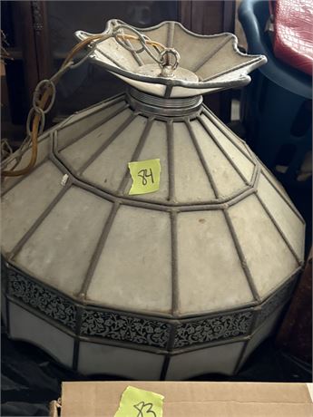 Vintage Tiffany Style Light Fixture