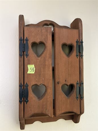 Heart Wall Shelf