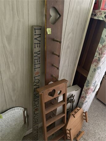 Wood Decor, Shelf, Lazy Susan