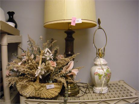Lamps and decor