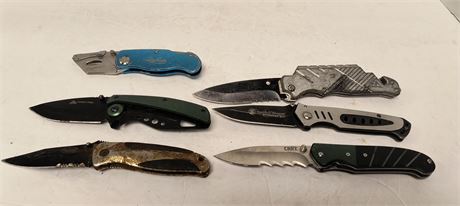 Smith & Wesson Knife & Various Knives