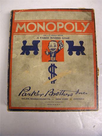 Vintage Monopoly Game
