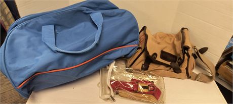 Duffle Bag & Nikon Camera Bag