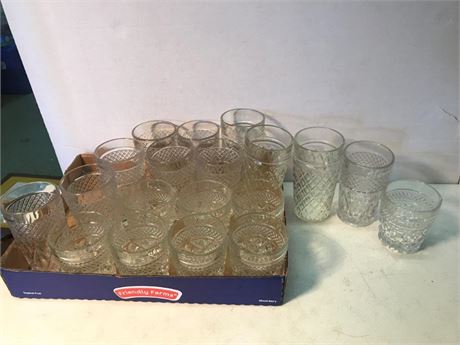 3 Sizes Drinking Glasses
