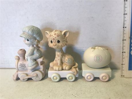 Precious Moments Train Figurines