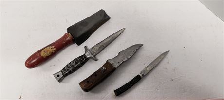 Lot Of Various Knives