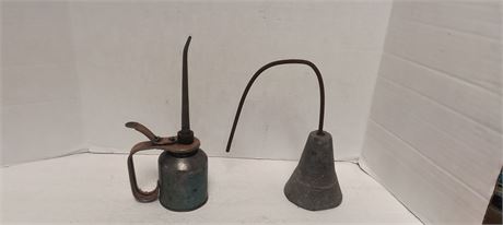 2 Vintage Oil Cans
