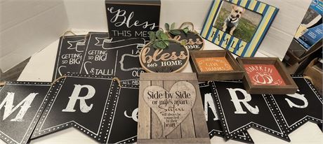 Various Home Decor Items