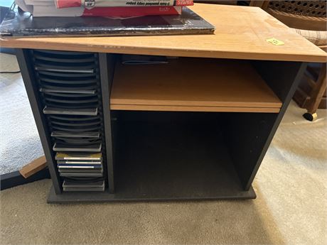 Cabinet with CD Holder