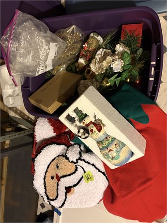 Holiday Decor, Rug, Covers, Figurines