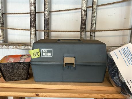 Toolbox, Candle, Knee Pads