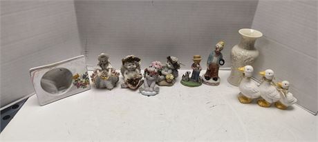Lenox Glassware & Lefton Glassware & More
