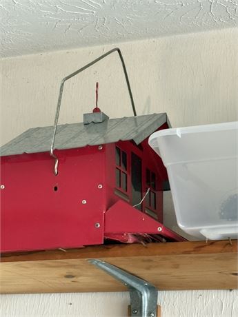 Red Birdhouse