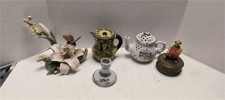 Flat Of Misc. Glassware