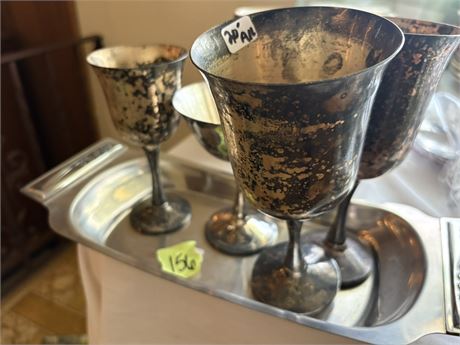 Cups and Serving Tray