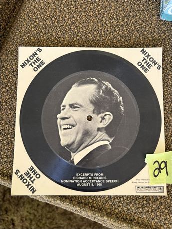 Nixon Speech Postcard