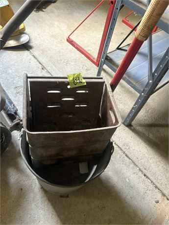 Metal Mop Bucket