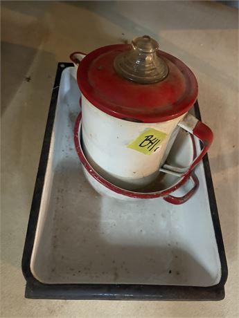 Vintage Pan, Coffee Pot