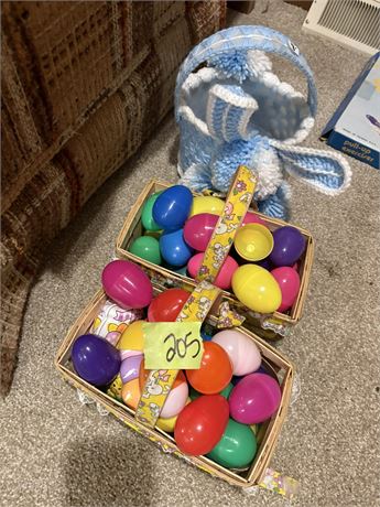Easter Eggs and Baskets