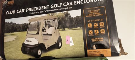 Club Car Precedent Golf Car Enclosure