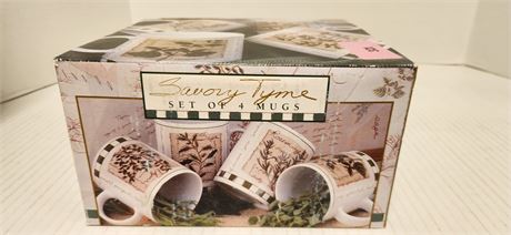 Set of 4 mugs