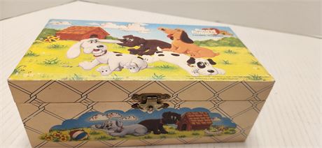 Pound Puppy Jewelry Box