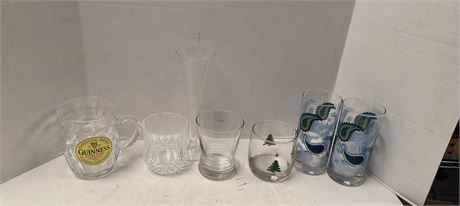 Flat Of Drinking Glasses