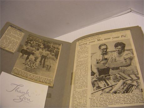 Vintage Scrapbooks & Vintage Papers