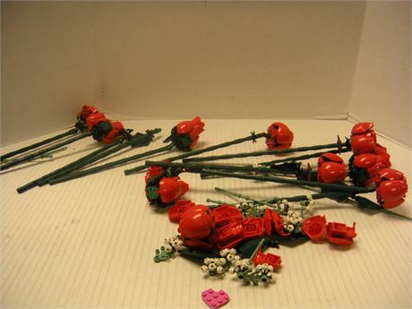 Lego Style Roses