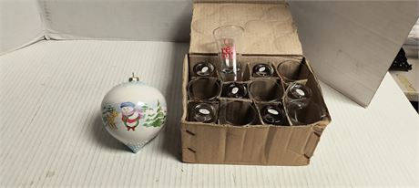 Red Stag shot glasses
