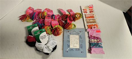 Flat Of Various Hair Accessories
