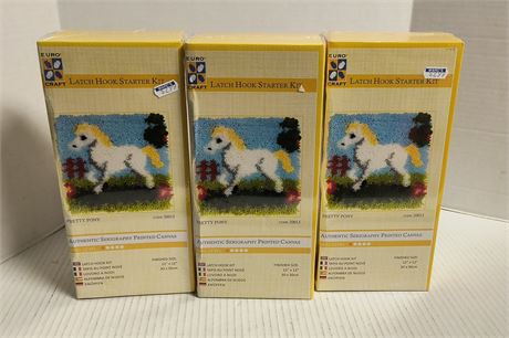 Euro Craft Latch Hook Starter Kits
