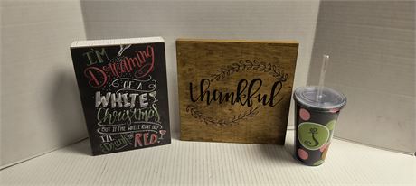 Wall Decorations & Tumbler