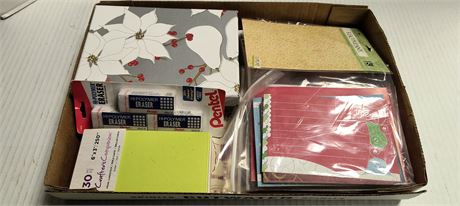 Flat Of Craft Supplies