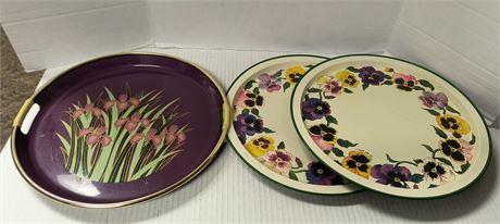 3 Serving Trays