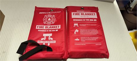2 Rescue Champ Fire Blankets