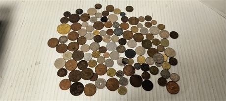 Group Of Foreign Coins