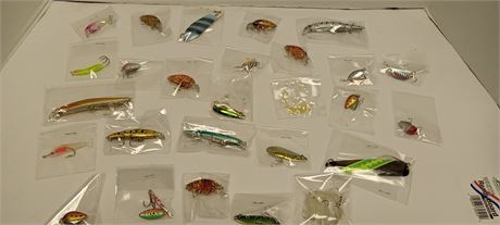 Lot Of Various Fishing Lures