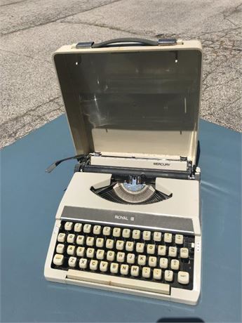 Royal Mercury Typewriter