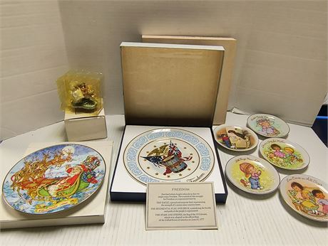 Lot Of Various Collector Plates